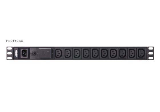 Aten 10 Port 1U Basic PDU with Surge Protection su-preview.jpg